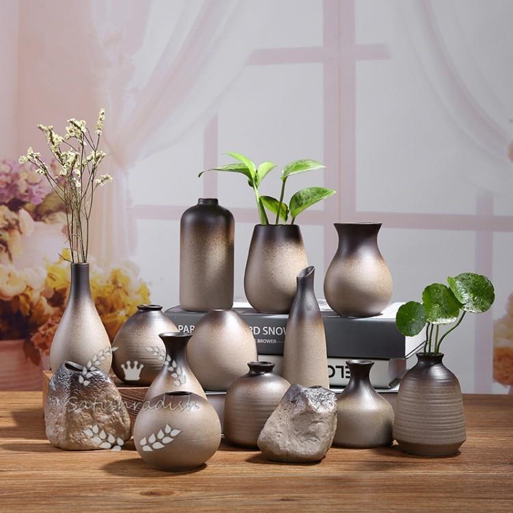 花瓶 花びん 陶器 花器 おしゃれ 一輪挿し フラワーベース 和風 和陶器 花ベース おしゃれ 母の日 花立 シンプル プレゼント 禅 2772 Satishradish 通販 Yahoo ショッピング