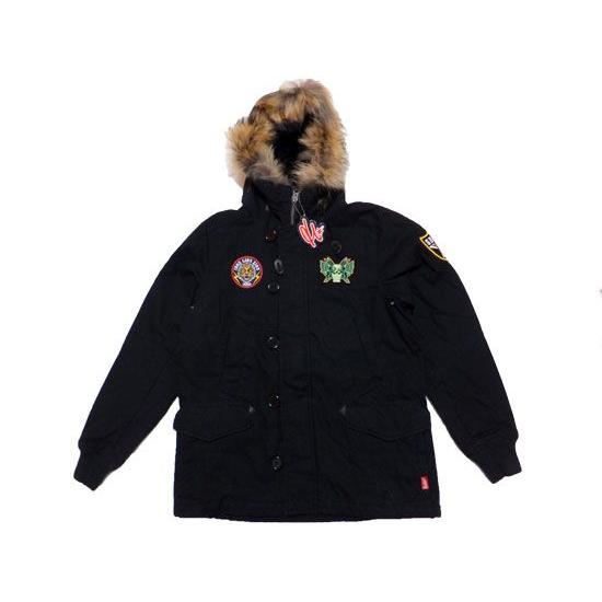 【新品】MURAL×MJRミューラルマイティジャムロック限定ジャケット黒XL MURAL Mighty Jam Rock×MURAL限定コラボジャケット MJR N3B