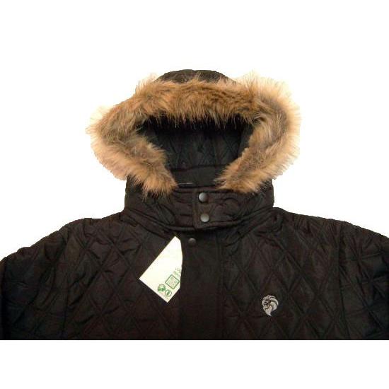 NESTA BRAND（ネスタブランド） ファーフード付きライオン刺繍