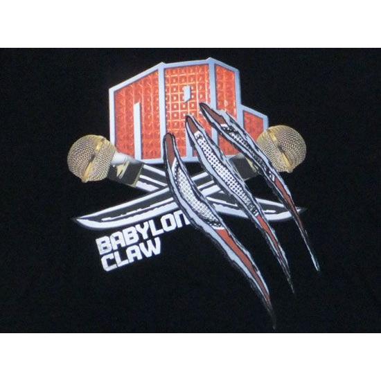 NINE RULAZ LINE（ナインルーラーズ）Tシャツ Claw Tee / BLACK