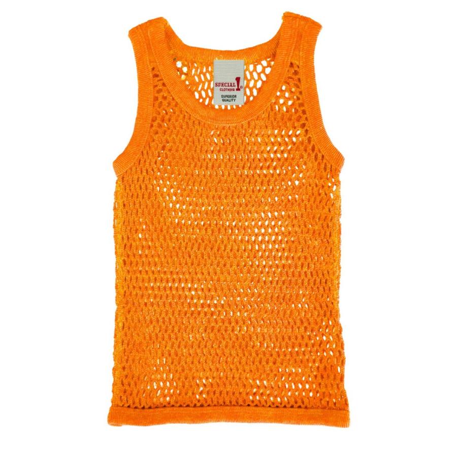 SPECIAL1（スペシャルワン）網シャツ ・キッズ用 ORIGINAL MESH VEST アミシャツ/SAFETY ORANGE セーフティーオレンジ | SPECIAL 1 CLOTHING
