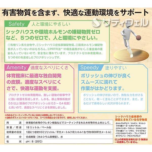 ミッケル化学(ユーホーニイタカ)　プロテクトゼロ体育館用　BIB　18L(送料無料)_2