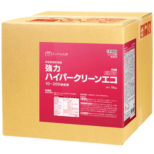 ミッケル化学(ユーホーニイタカ)　強力ハイパークリーンエコ　18kg(送料無料)｜satiwel-y