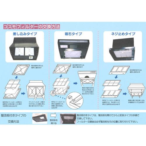 【新品・未開封】レンジフードフィルターC型未開封30枚、未使用9枚計39枚 4959244094060_1.jpg