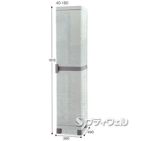 テラモト　多目的キャビネット　40-180　CE-496-904-0(送料無料)(法人限定)(受注生産品)