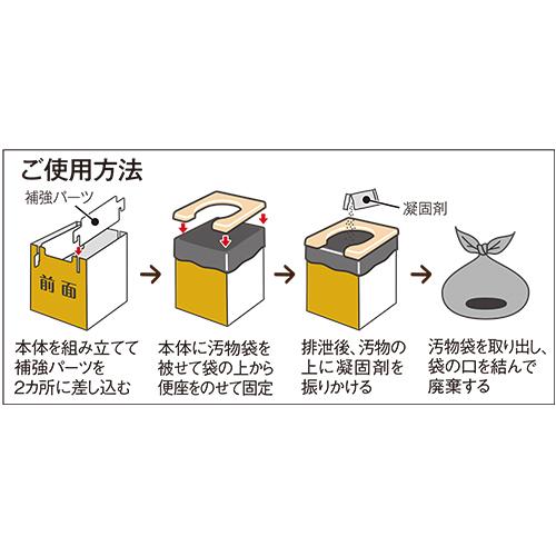 テラモト エコな簡易トイレ OT-962-400-0｜satiwel-y｜07