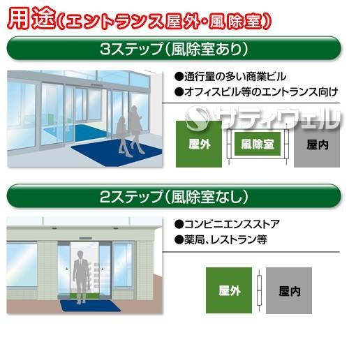 ３Ｍ エントラップ マット スタンダード・アンバック 900mm×750mm(送料無料)(受注生産品)(全色対応G2)_2