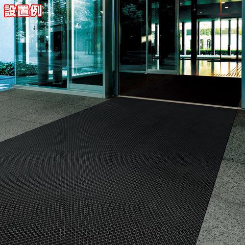 テラモト（TERAMOTO） 風除室マット ダストップX 300×300mm(法人限定