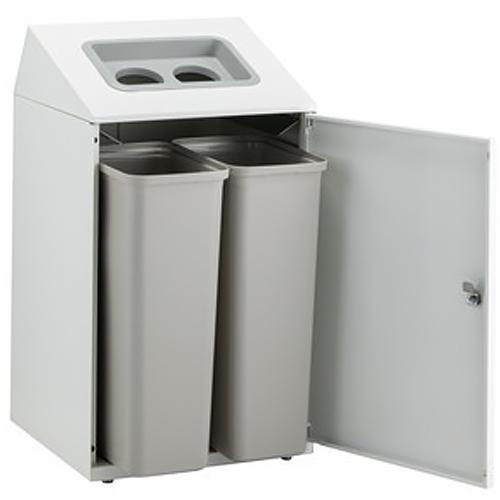 テラモト ニートSTF 2分別(かん・びん) 26L×2(送料無料)(法人限定)(受注生産品)(全色対応W3)_4