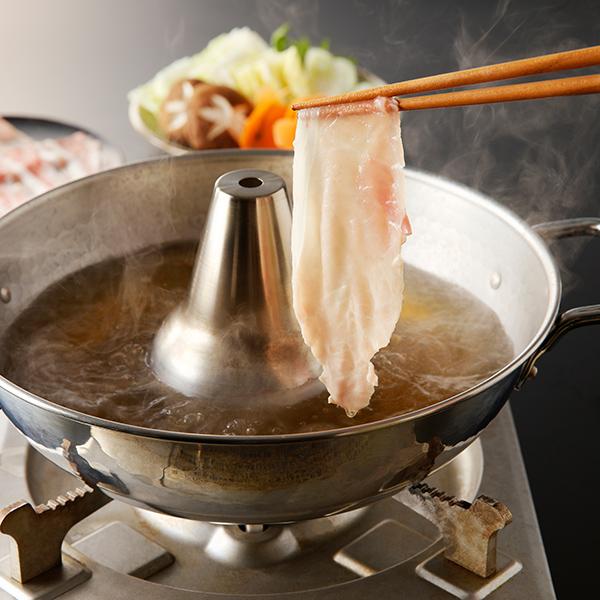 鹿児島産 黒豚しゃぶしゃぶ濃縮鍋ダシセット(お肉800g）【六白専門店 かごしま 黒豚屋 佐藤】 | かごしま黒豚 | 07