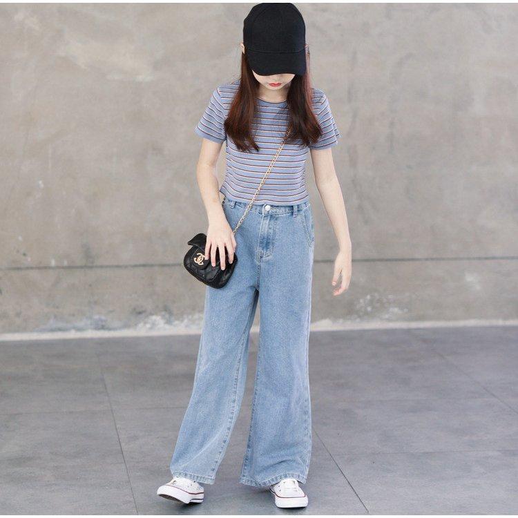 激安の デニムパンツ キッズ 子供服 女の子 ガウチョパンツ 長ズボン 春夏 ボトムス ストレッチパンツ ウェストゴム 伸びる ジーンズ 韓国子供服 可愛い おしゃれ 新品 Rakuten Www Aqtsolutions Com