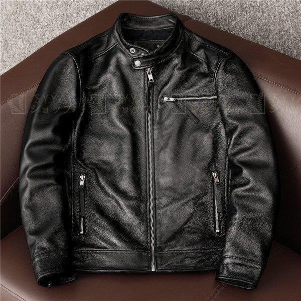雑誌で紹介された レザージャケット 本革 革ジャン シングル メンズ ライダースジャケット 革ジャケット アメカジ 皮ジャン 冬服 秋冬 B系 ブルゾン 防風 立ち襟 バイク ジャケット Smssvg Org