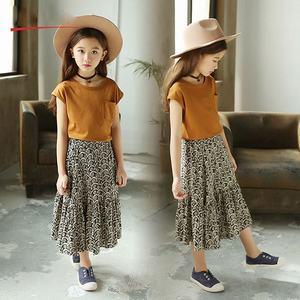 子供服 女の子 夏服 韓国子供服 セットアップ 上下セット 140センチ 半袖 Tシャツ 花柄 スカート ロング丈 トップス ボトムス こども服 ベビー服 ジュニア Sw0501b1436 佐藤大輝 通販 Yahoo ショッピング