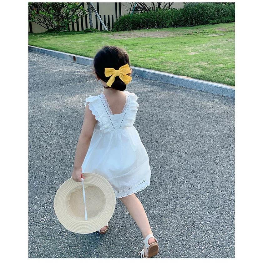 ワンピース 女の子 フレアワンピース キッズ 無地 ノースリーブ 夏服 白ワンピース 袖フリル 子供服 ワンピ 子ども かわいい カジュアル ゆったり シンプル 普段 Sw0601a0369 佐藤大輝 通販 Yahoo ショッピング