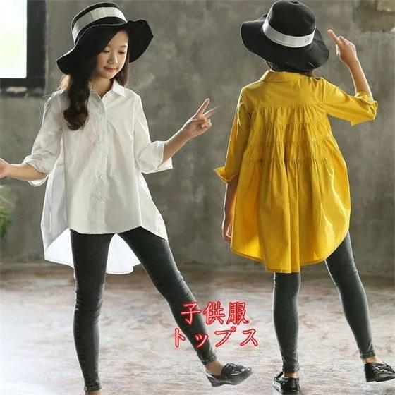 韓国子供服 女の子 ブラウス シャツ 春夏着 長袖 白シャツ シャツ キッズ ブラウス 子供シャツ 女の子 ブラウス ガールズフォーマル ブラウス ホワイト ブラウ Sw0607a27 佐藤大輝 通販 Yahoo ショッピング