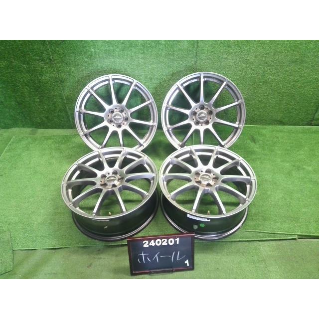1)A-TECH シュナイダーアルミホイール4本セット 18インチ 18×7J イン  