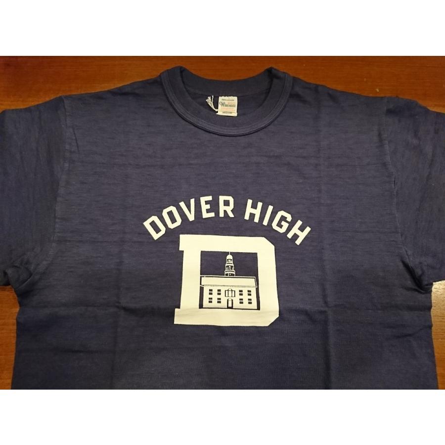 WAREHOUSE&COウエアハウス 4601「DOVER HIGH」Tシャツ WAREHOUSE（ウエアハウス） プリントTシャツ 4601 DOVER