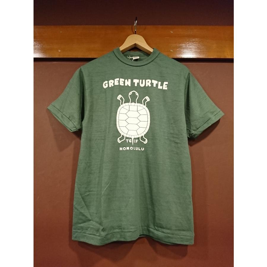 WAREHOUSE（ウエアハウス） プリントTシャツ 4601 GREEN