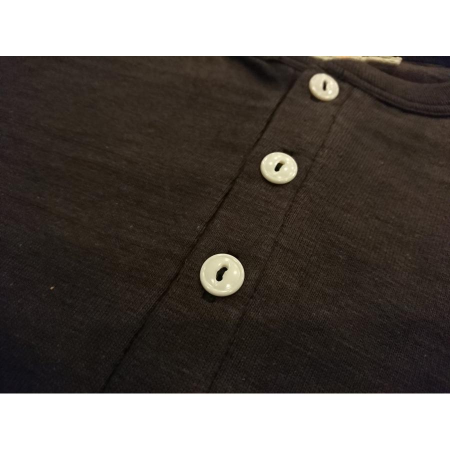 WAREHOUSE（ウエアハウス） ヘンリーネックロングスリーブTシャツ