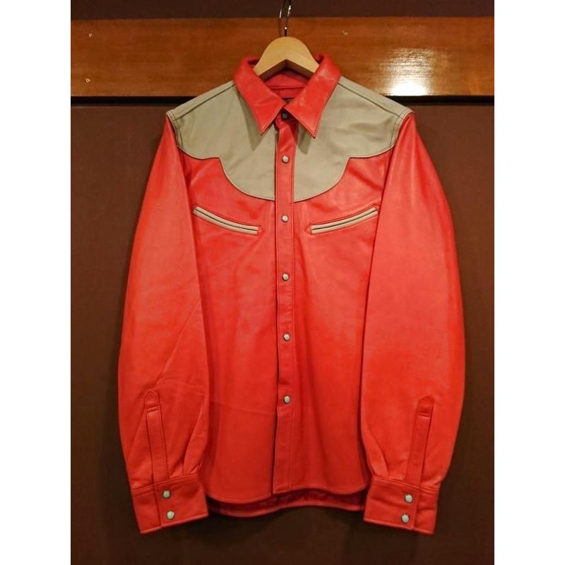 GLEEM グリーム レザーウエスタンシャツ 861 [861] : 佐藤 商店 