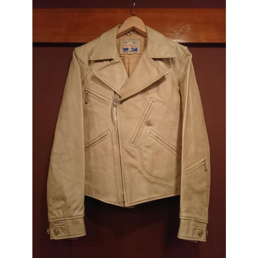 Dry Bones（ドライボーンズ） レザーアヴィエイタージャケット DL