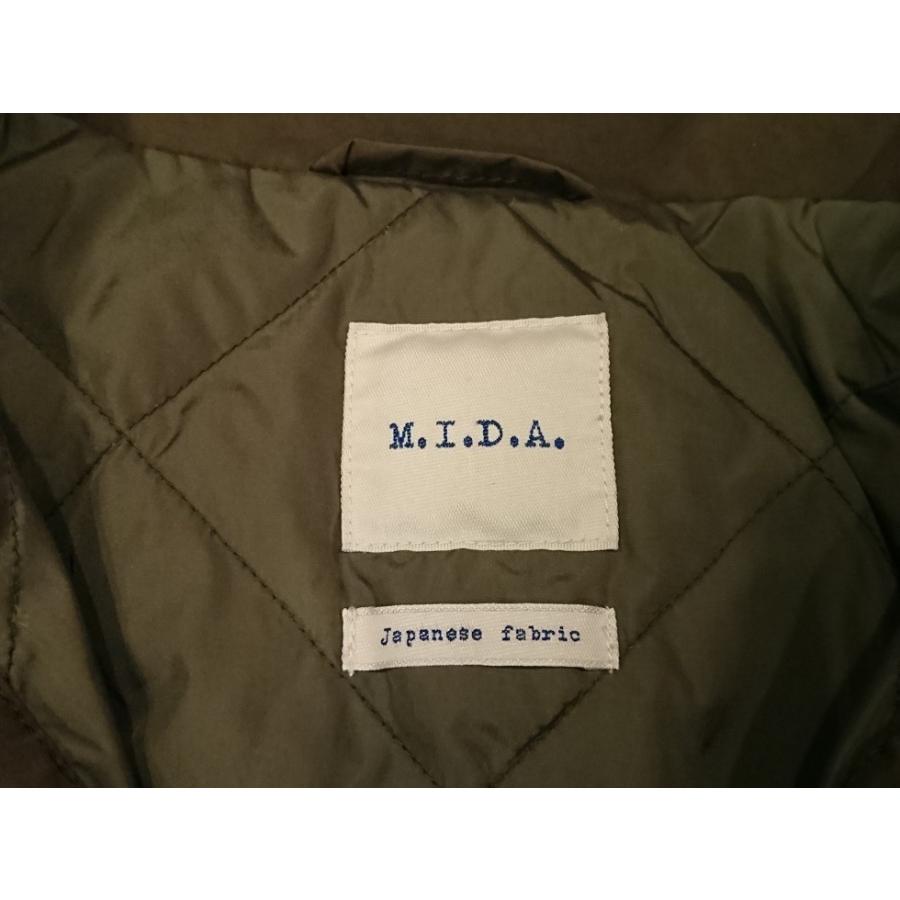 M.I.D.A.（ミダ） M.I.D.A ダウンパディング・レノン・ジャケット