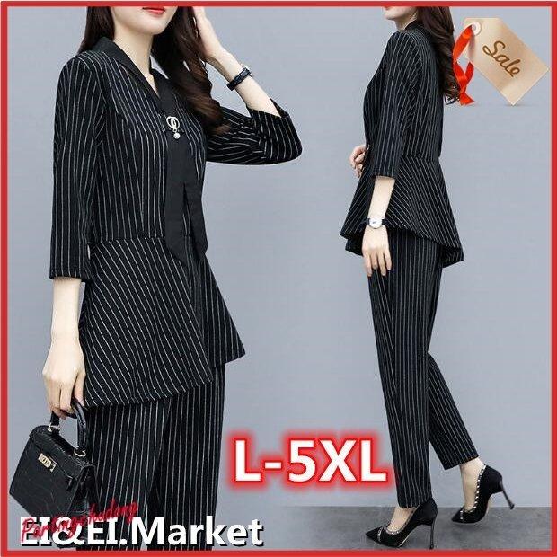 スーツ レディース 大きいサイズ パンツスーツ 安い 上品 通勤 Ol 入園式 おしゃれ 60代 50代 40代 黒 卒業式 ２点セット 洗える P 佐藤アキストア 通販 Yahoo ショッピング