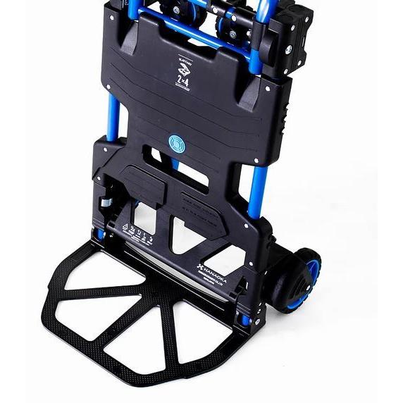 花岡フラットカート ツーバイフォー アウトドア キャンプ 小回り 2×4 二輪 四輪 折りたたみ 車に収納便利 コンパクト収納 7.4kg 最大耐荷重120kgの画像