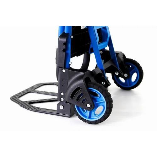 花岡フラットカート ツーバイフォー アウトドア キャンプ 小回り 2×4 二輪 四輪 折りたたみ 車に収納便利 コンパクト収納 7.4kg 最大耐荷重120kgの画像