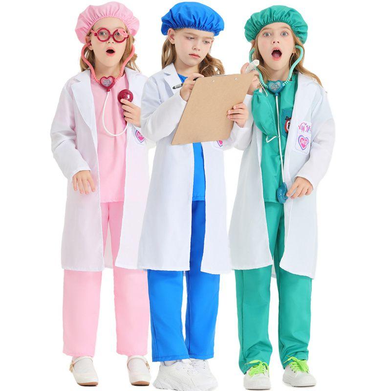 コスプレ キッズ 医者 看護婦 仮装 可愛い 子ども コスチュームハロウィン 衣装 コスプレ衣装 子供用 セット セパレート ナース ベア お ...