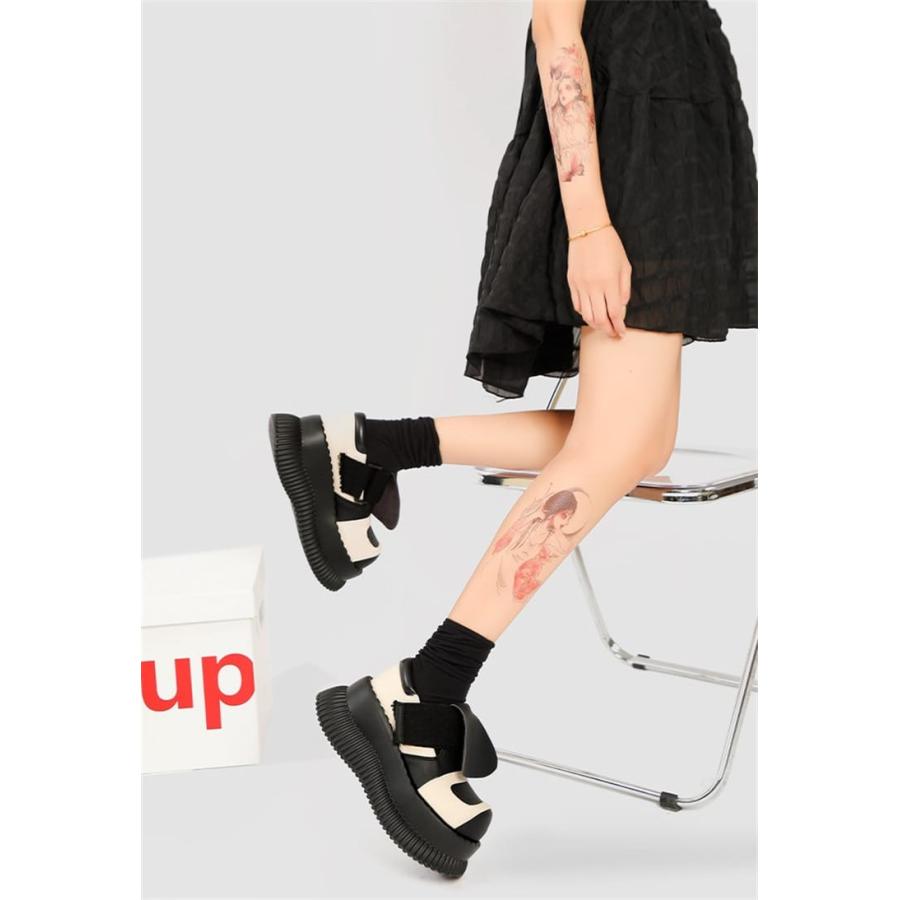 My First 靴 シューズ 底ラバーソール 8cmヒール ゴシック 韓国 原宿系