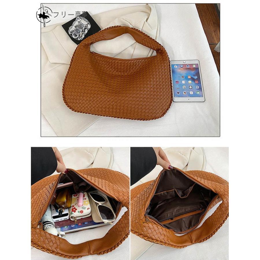 編み込み バッグ トートバッグ レディース レザー ハンドメイド