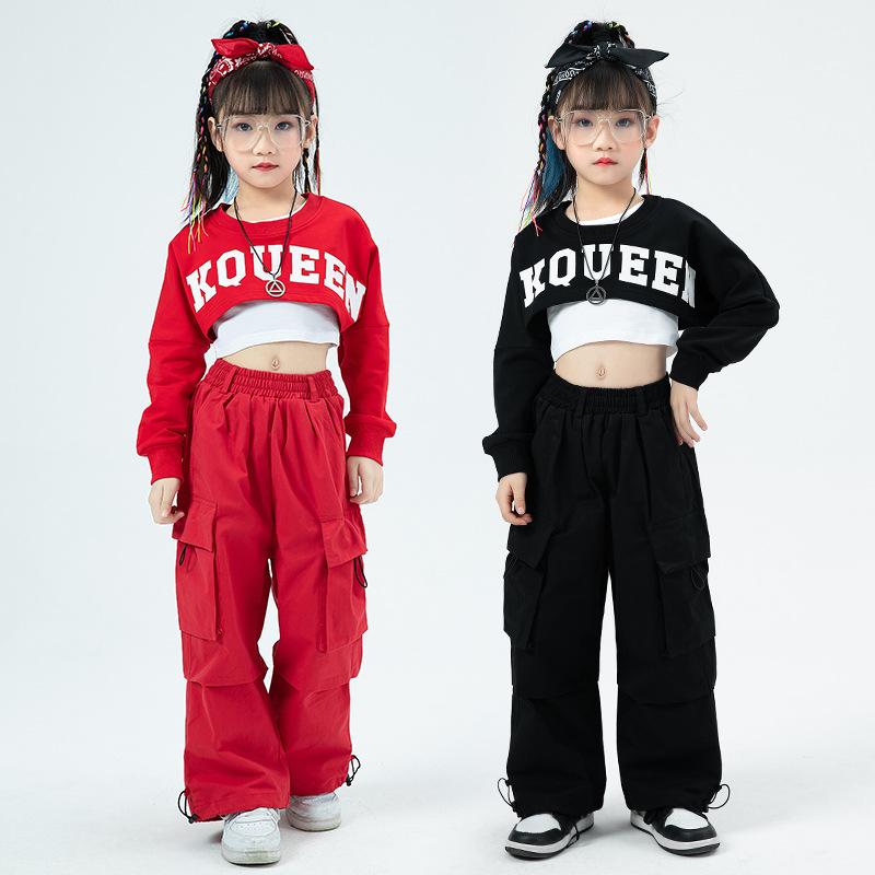 キッズ ダンス衣装 子供スーツ フォーマル ジャケット パンツ ジャズダンス ガールズ 韓国 ヒップホップ hiphop セットアップ 演出服｜satojimusyo｜02