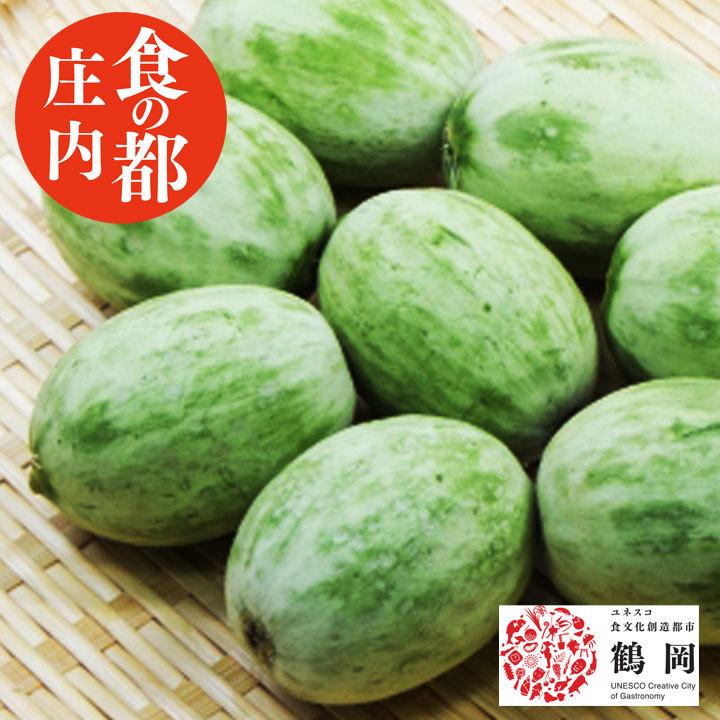 メロン子 1kg 山形県鶴岡産 子メロン 摘果メロン 食の都庄内 : 安心と