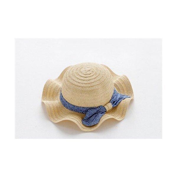 送料無料 キッズ帽子 ベビー帽子 麦わら帽子 女の子のハット メーカー公式