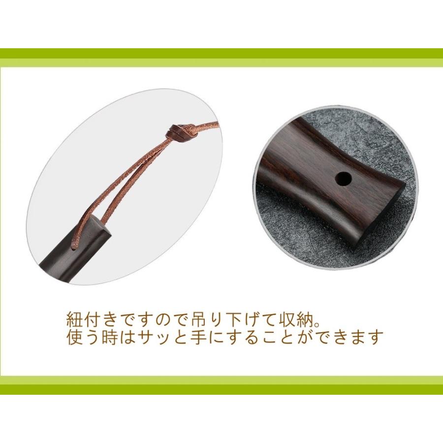 送料無料 黒檀使用 高級品 孫の手 まごの手 まごのて ペン型 便利