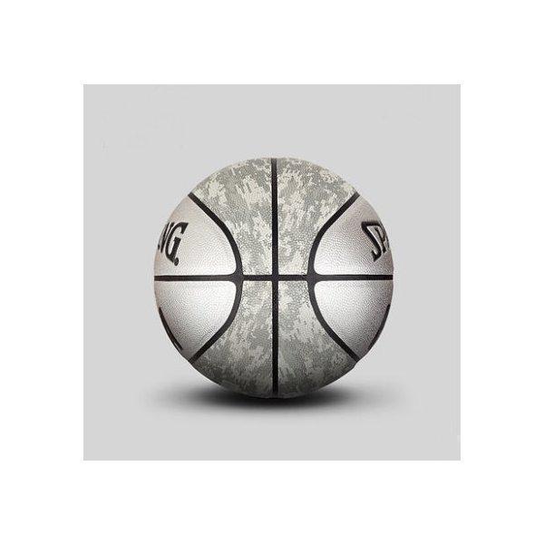 送料無料 バスケットボール SPALDING ラバーボール NBA ステイト 7号 外用(18072425)