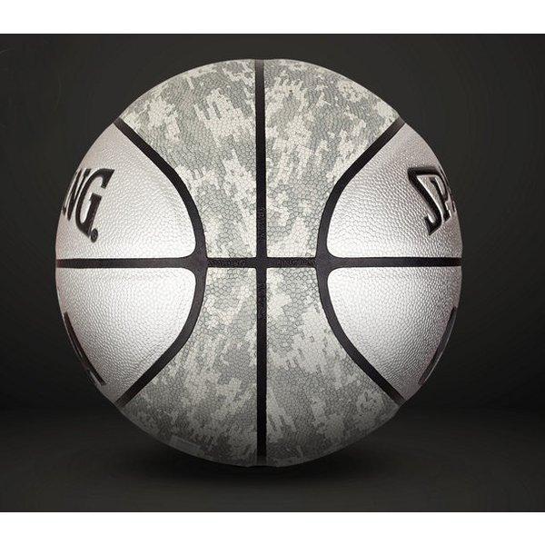 送料無料 バスケットボール SPALDING ラバーボール NBA ステイト 7号 外用(18072425)_2