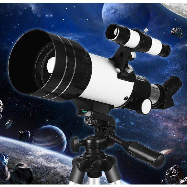 送料無料 天体望遠鏡 学生 子供 大人 初心者 入学祝い プレゼント 高級 星空 三脚付き 趣味 経緯台式 新品(18100927)