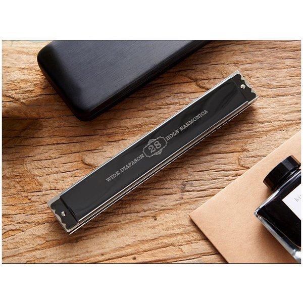 ブランド登録なし - 貨物輸送無料 ハーモニカ Harmonica 複音ハーモニカ 28穴 C調(19050517) 楽器、器材-楽器、手芸、コレクション-ハーモニカ