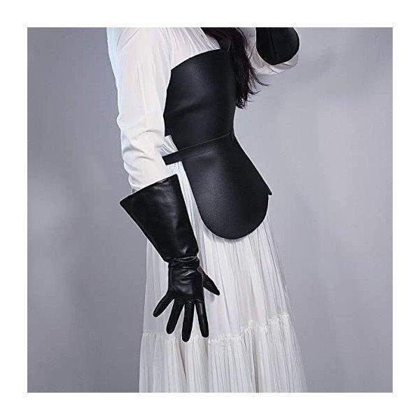 特価 ユニセックスタッチスクリーンPUレザーオペラロンググローブ