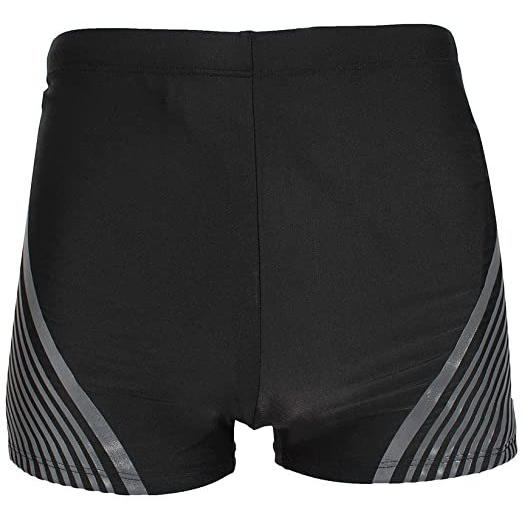 水泳パンツ メンズ ボクサー型水着 ポケット スイムキャップ 競泳パンツ 競泳水着 スイムウェア 無地 大きいサイズ(s2107241393) | ブランド登録なし | 01