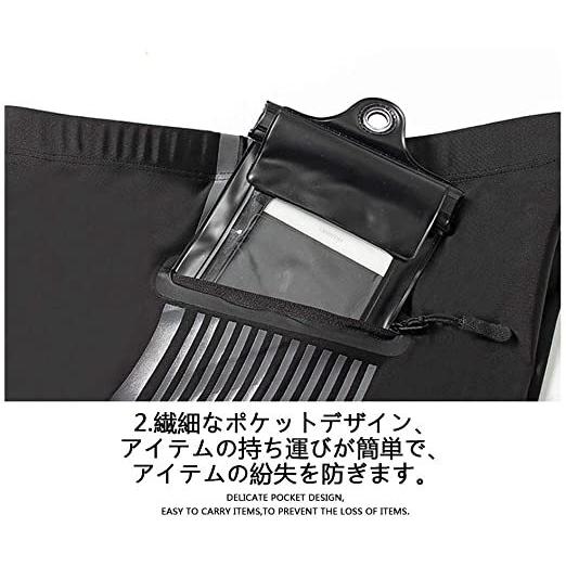 水泳パンツ メンズ ボクサー型水着 ポケット スイムキャップ 競泳パンツ 競泳水着 スイムウェア 無地 大きいサイズ(s2107241393) | ブランド登録なし | 05