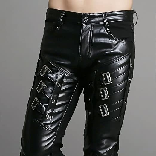 超カッコイイ メンズパンツ ジーパン ストレッチ スキニー バイク ライダースパンツ(s2107241740)の画像