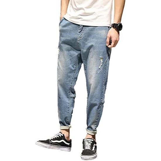 特価 ジーンズ メンズ 九分丈 サルエルパンツ ゆったりめ 大きいサイズ ボトムス デニムパンツ ストレッチ おしゃれ S S ストーンオークガーデン 通販 Yahoo ショッピング