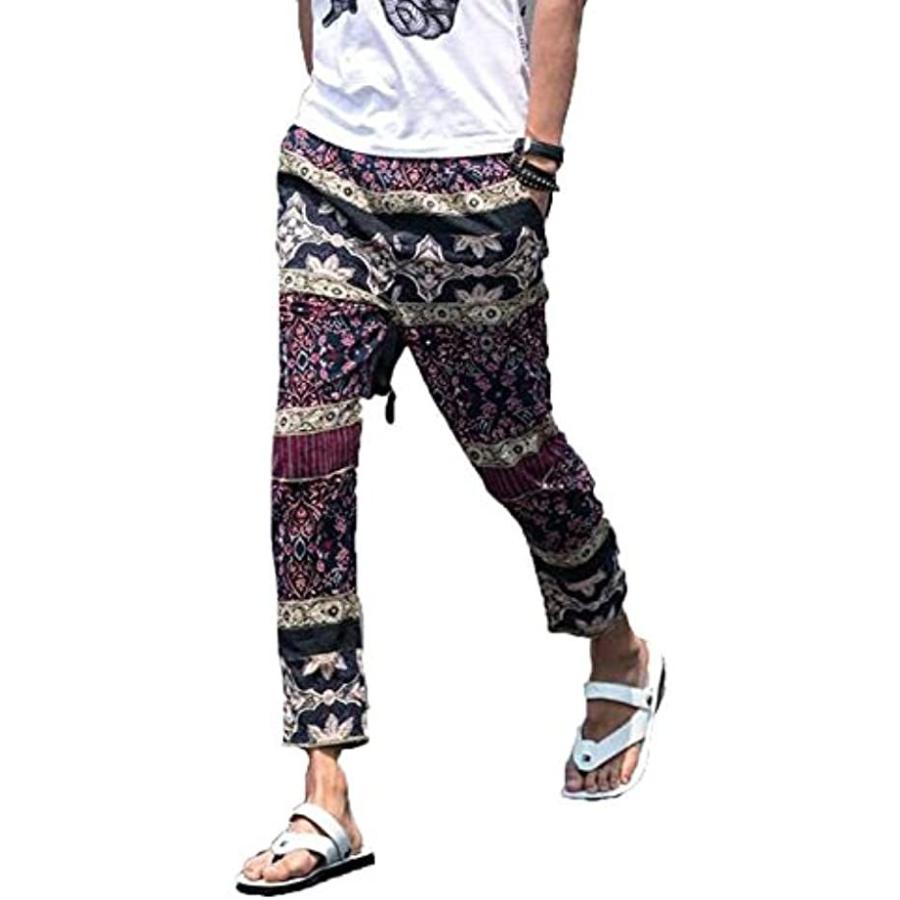 イングランド風 ズボンパンツ 花柄 ズボン メンズ ボヘミア パンツ カラー S S ストーンオークガーデン 通販 Yahoo ショッピング