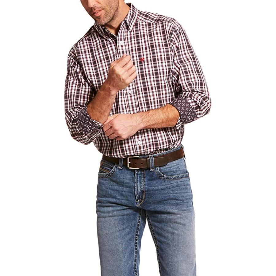 メンズ しわ防止 クラークストン クラシックフィットシャツ(s2107250557)