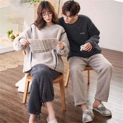 3年保証 上下 メンズ 冬 カップル パジャマ ペア セット 大き S 寝巻き おそろい 部屋着 長袖 モコモコ ルームウェア レディース パジャマ サイズ S Www 11thspace Com