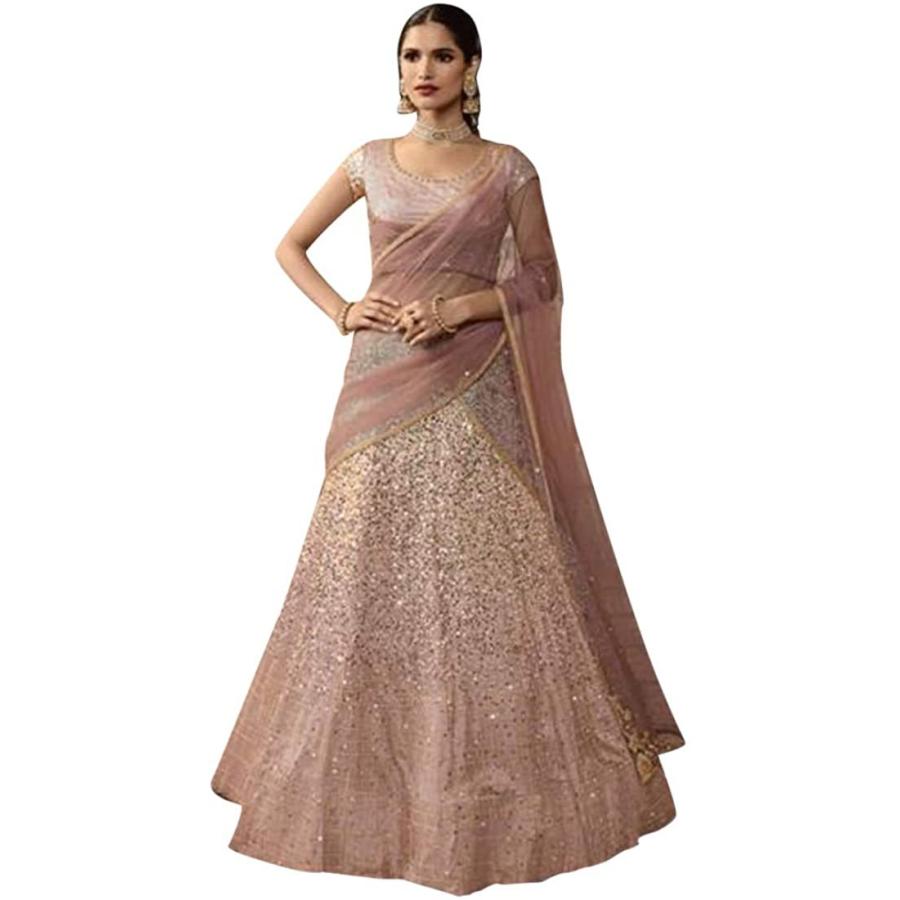 SHRI BALAJI 8712 Hit Indian Latest Pink Net Lehenga Choli Heav(sd10461)