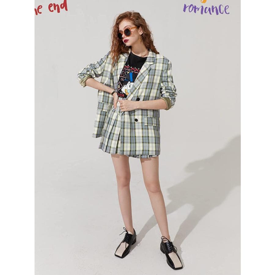 エルフサック ELFSACK 公式 レディース スーツ 通勤 格子